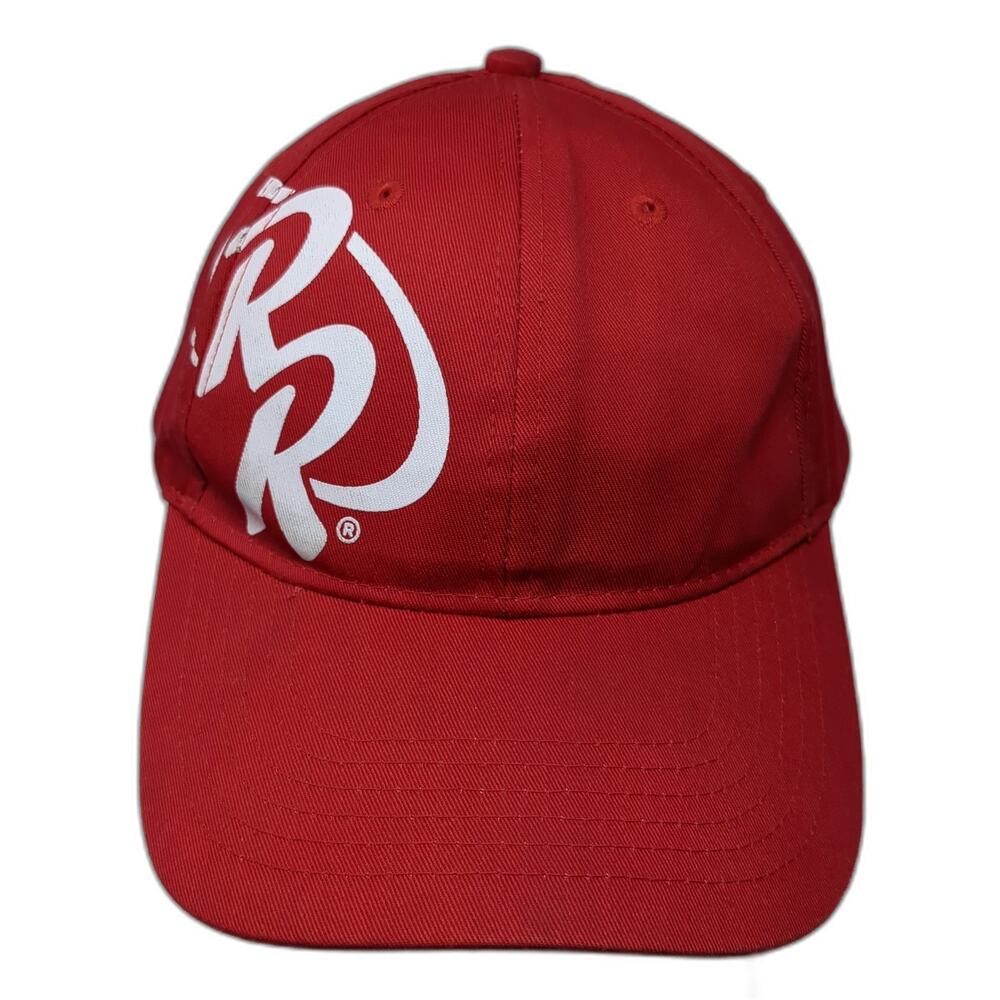 RR Gourmet Burgers and Brews Baseball Cap Red One Size Adjustable 6 Panel